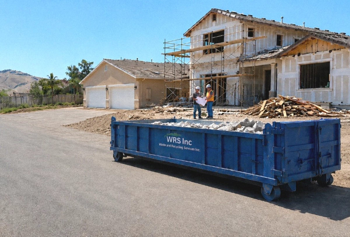 WRS truck dumping